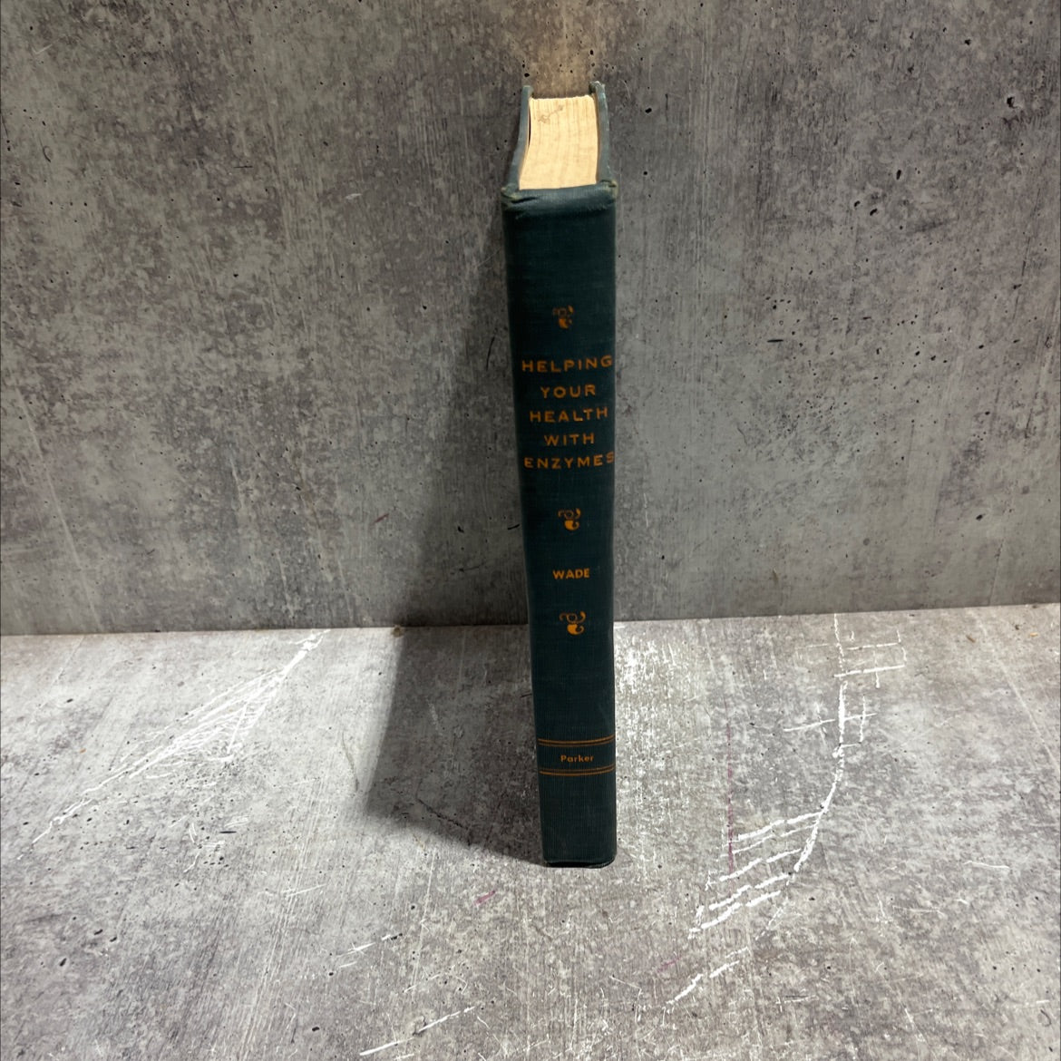 helping your health with enzymes book, by carlson wade, 1969 Hardcover image 4