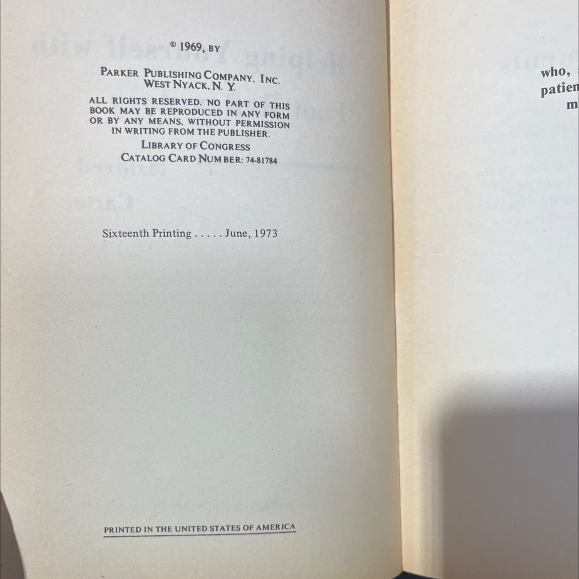 helping yourself with foot reflexology book, by mildred carter, 1973 Paperback image 3