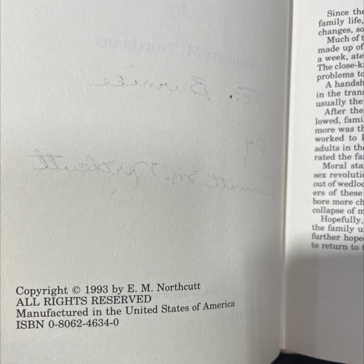 SIGNED here comes old scratch book, by Emmett M. Northcutt, 1993 Hardcover, First Edition image 3