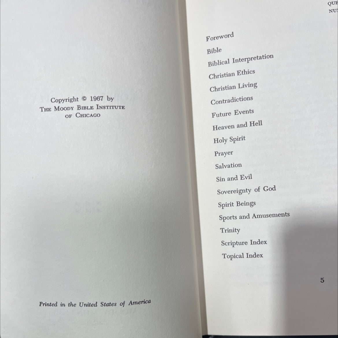 here's your answer book, by robert j. little, 1967 Hardcover image 3