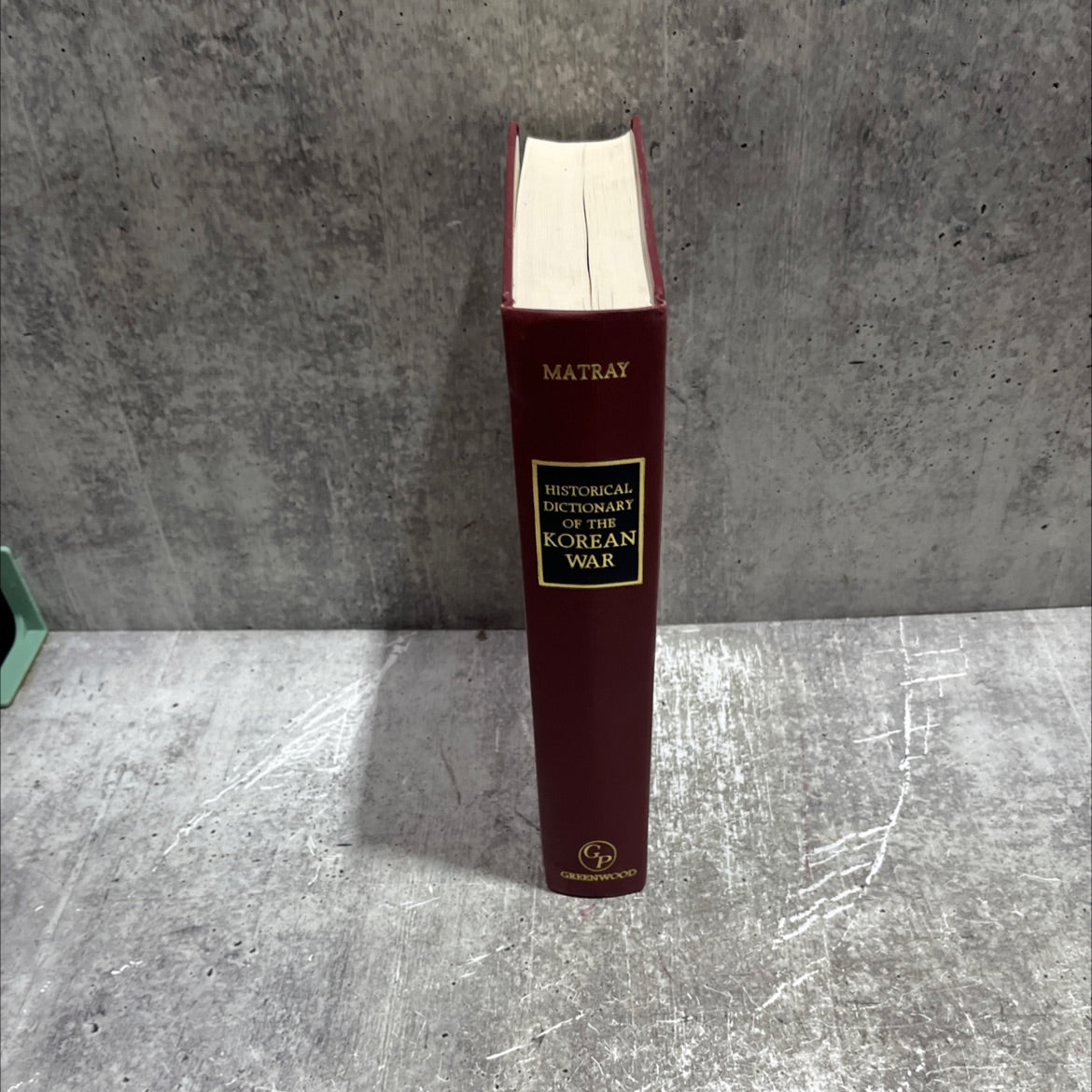 historical dictionary of the korean war book, by James I. Matray, 1991 Hardcover image 4