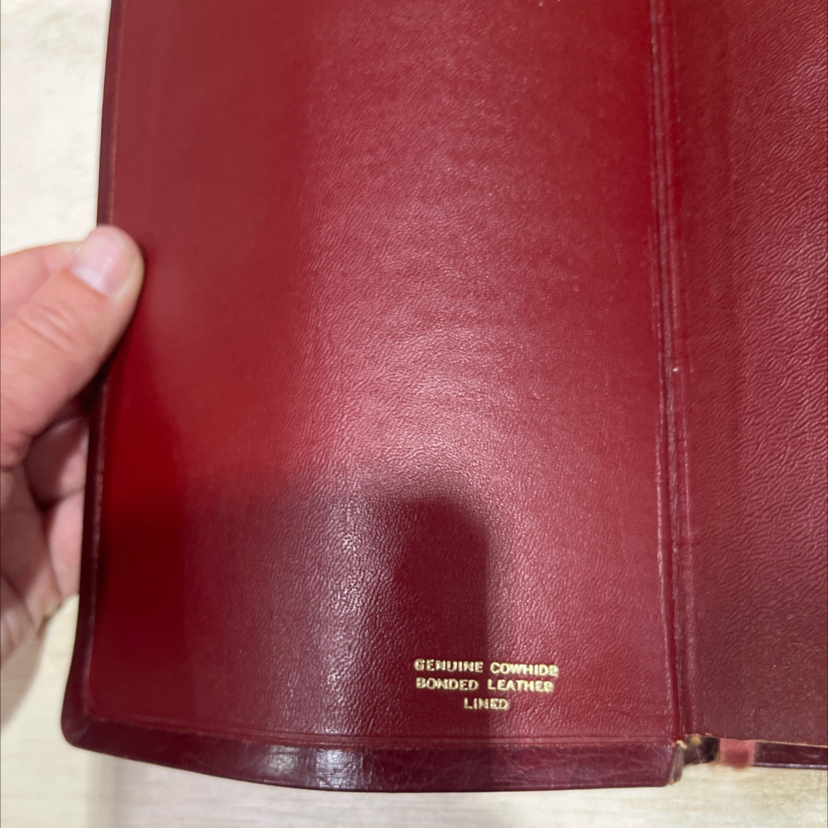 holy bible, new american standard book, by not stated, 1975 Leather image 4