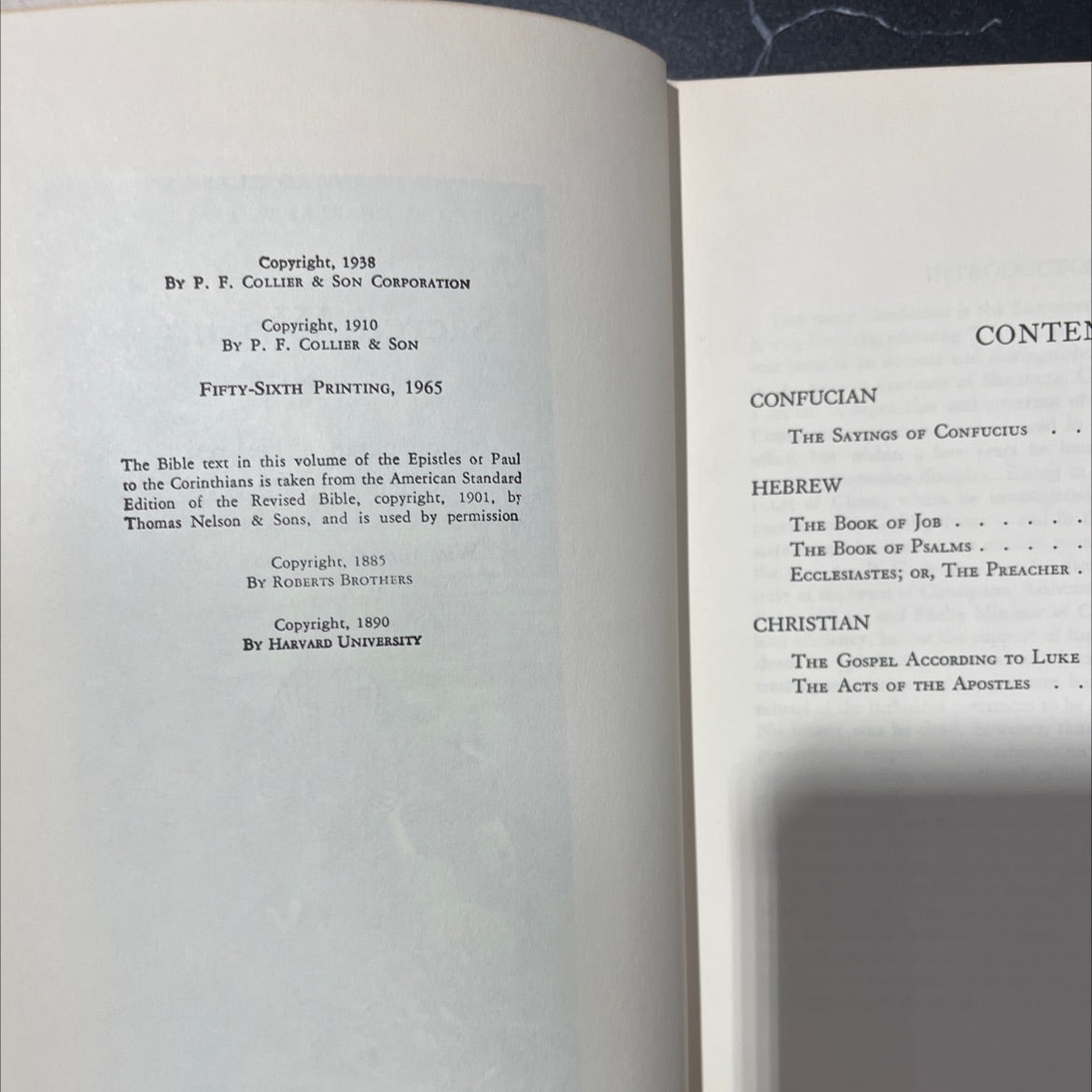 holy bible: sacred writings, volume i book, by unknown, 1965 Hardcover, Antique image 3