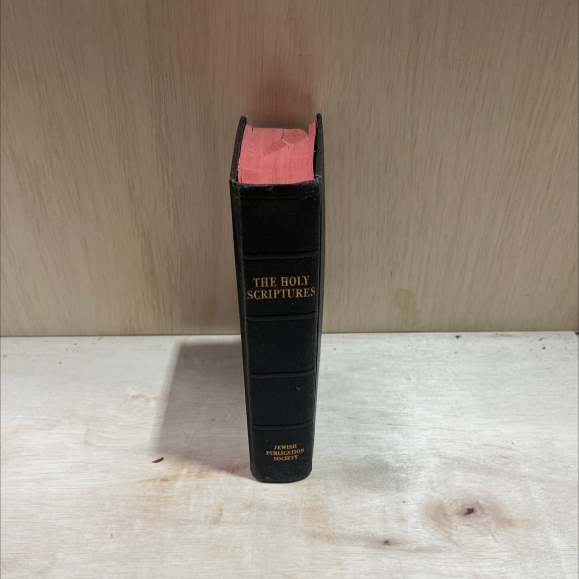 holy bible: the holy scriptures according to the masoretic text book, by unknown, 1957 Leather image 4