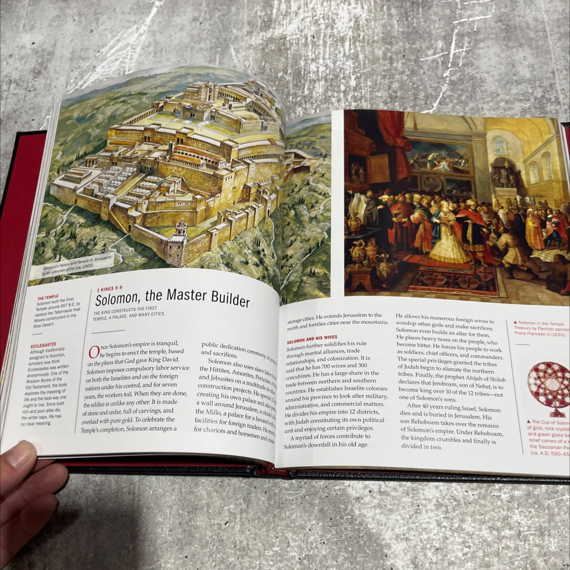 holy bible everything you need to know about the bible book, by Eileen Daspin, Michael Solomon, 2019 Hardcover image 4