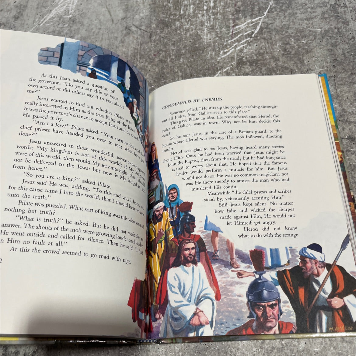 holy bible king of kings/volume 9 book, by arthur s.maxwell, 1975 Hardcover image 4