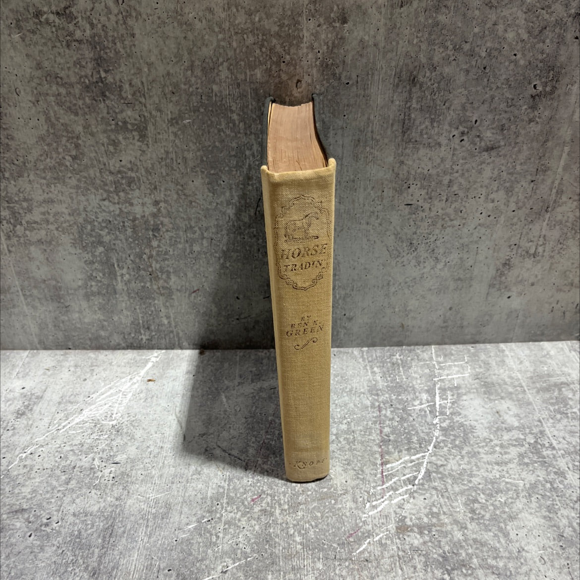 horse tradin' book, by Ben K. Green, 1967 Hardcover image 4