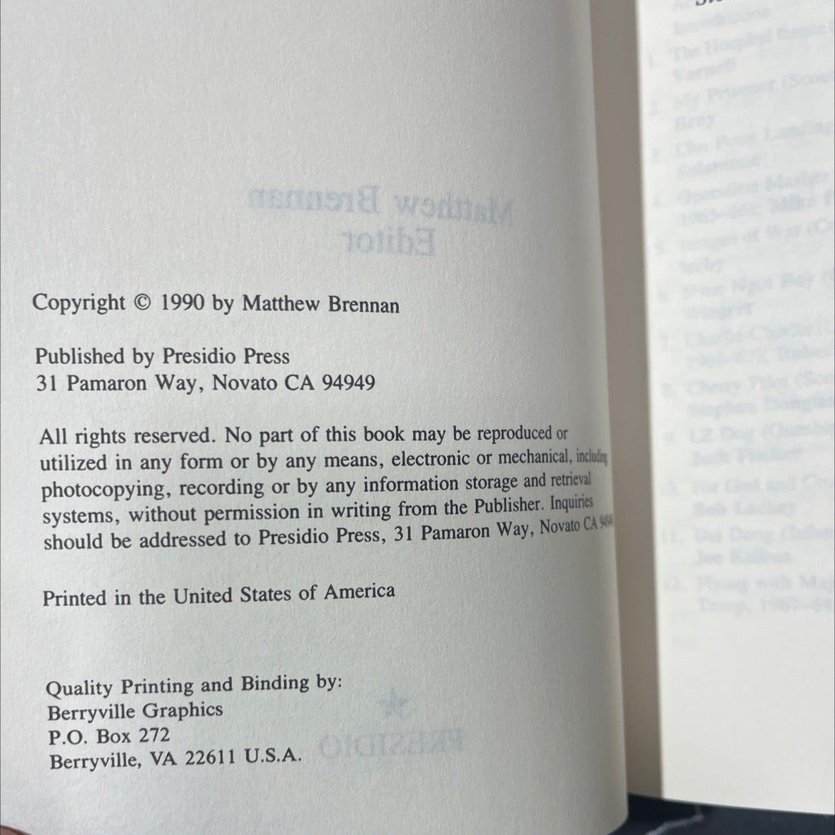 hunter-killer aero-v squadron weapons aero-scouts aero-rifles vietnam 1965-1972 book, by Matthew Brennan, 1990 Hardcover image 3