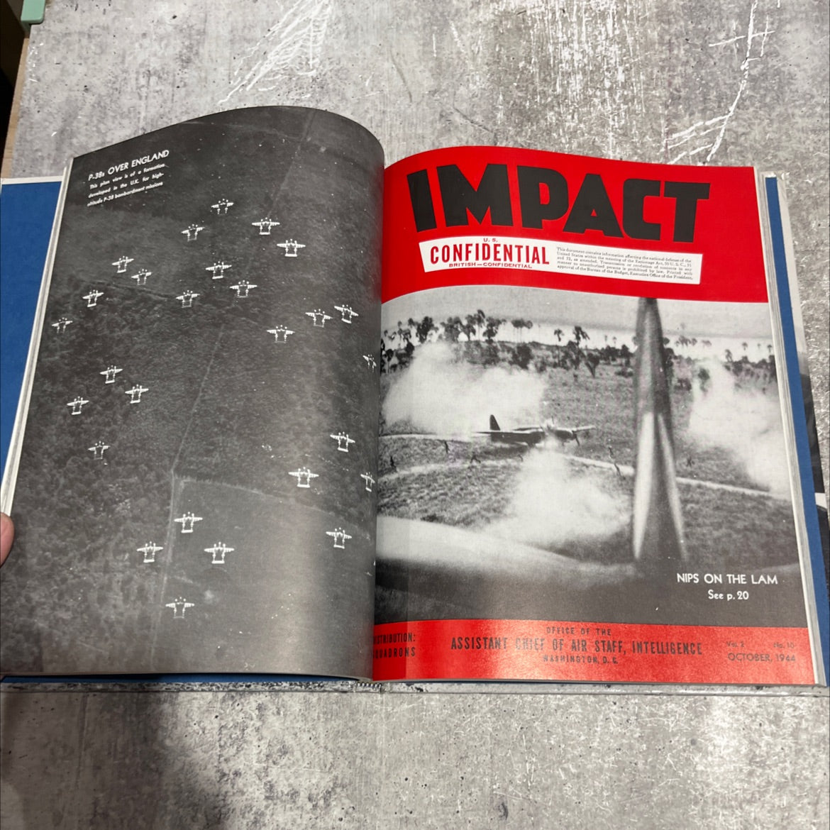 impact the army air forces confidential picture history of world war ii book 5 book, by unknown, 1980 Hardcover image 4