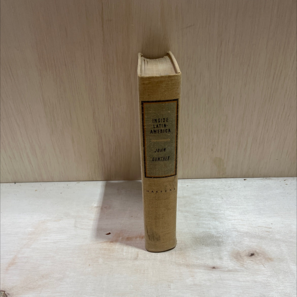 inside latin america book, by john gunther, 1941 Hardcover image 4