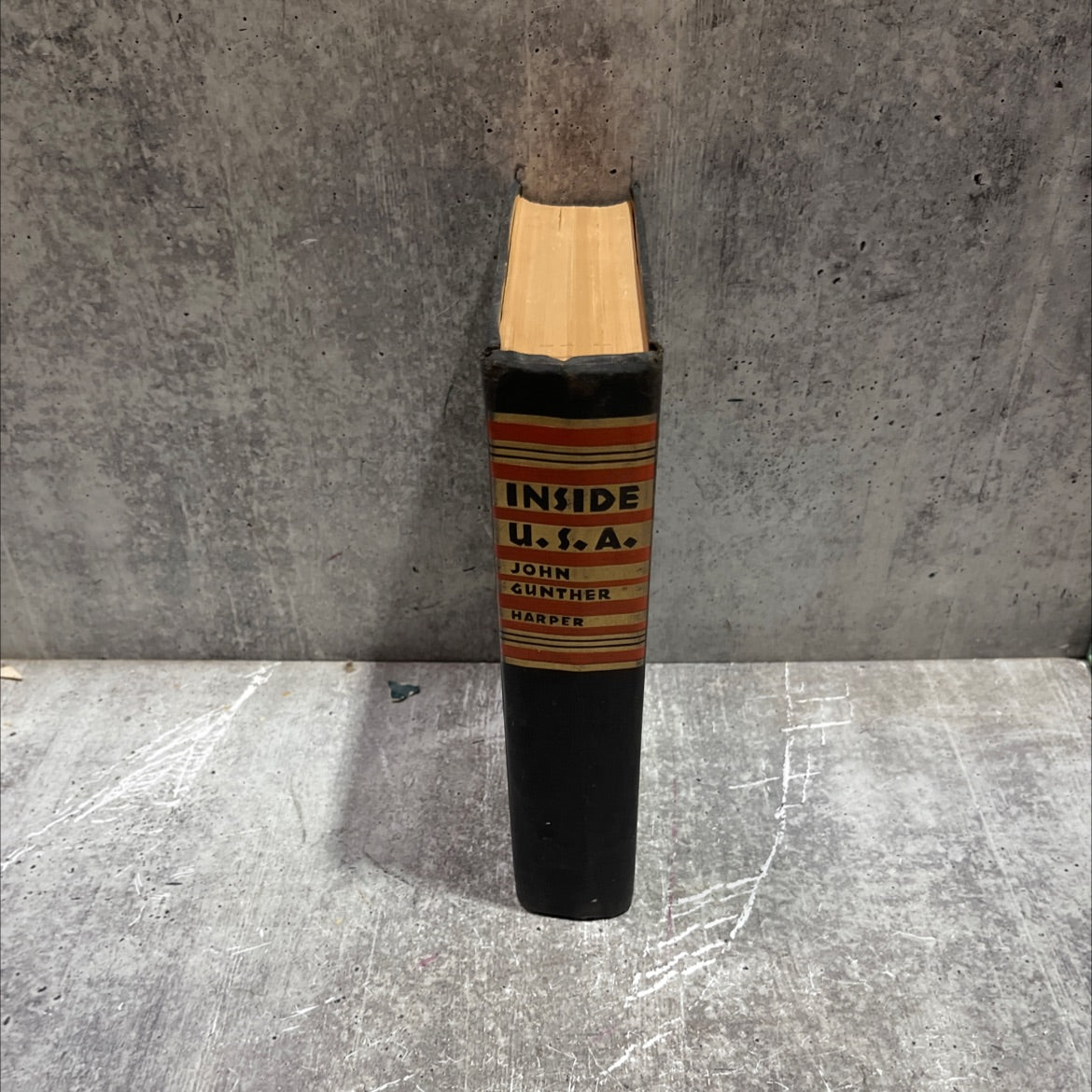 inside u. s. a. book, by john gunther, 1947 Hardcover image 4