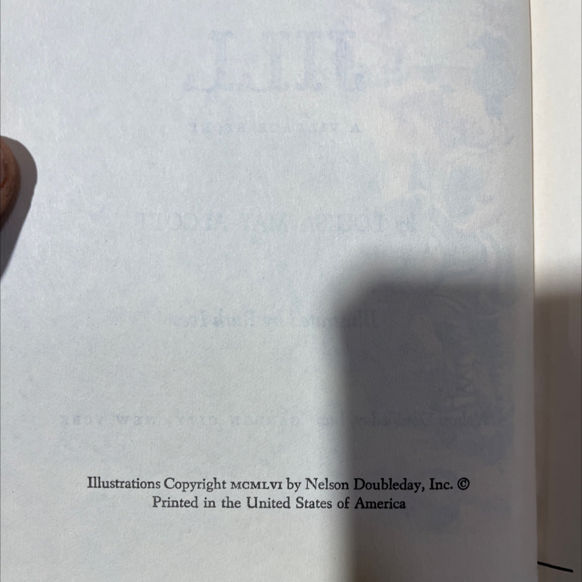 jack and jill a village story book, by louisa may alcott, 1956 Hardcover, Vintage image 3