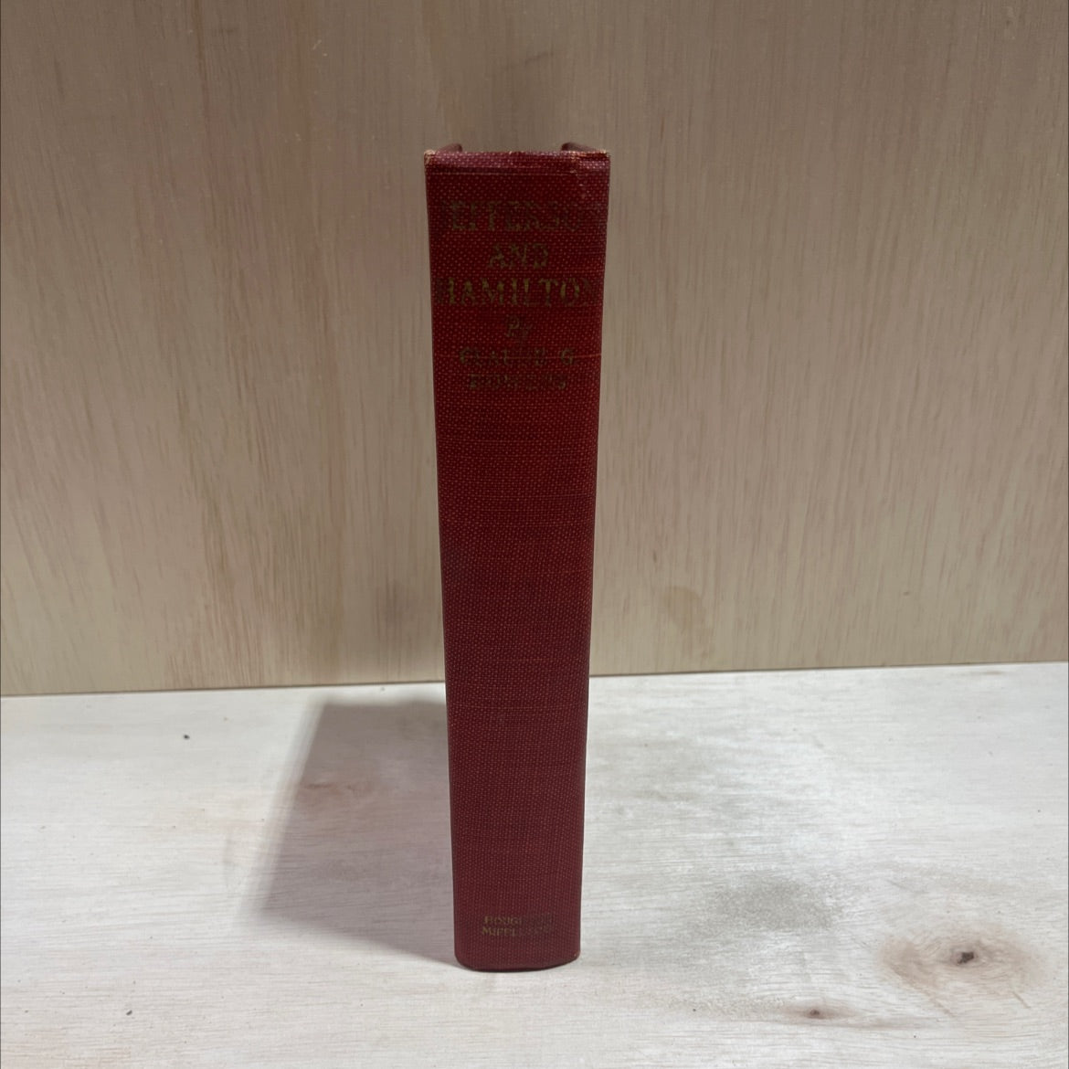 jefferson and hamilton the struggle for democracy in america book, by claude g. bowers, 1926 Hardcover image 4