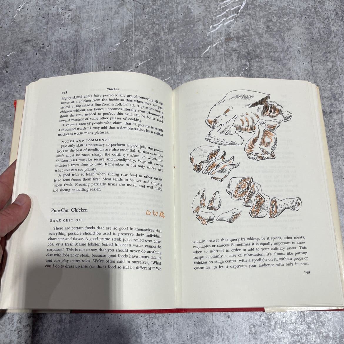 jim lee's chinese cookbook book, by Jim Lee, 1968 Hardcover image 4