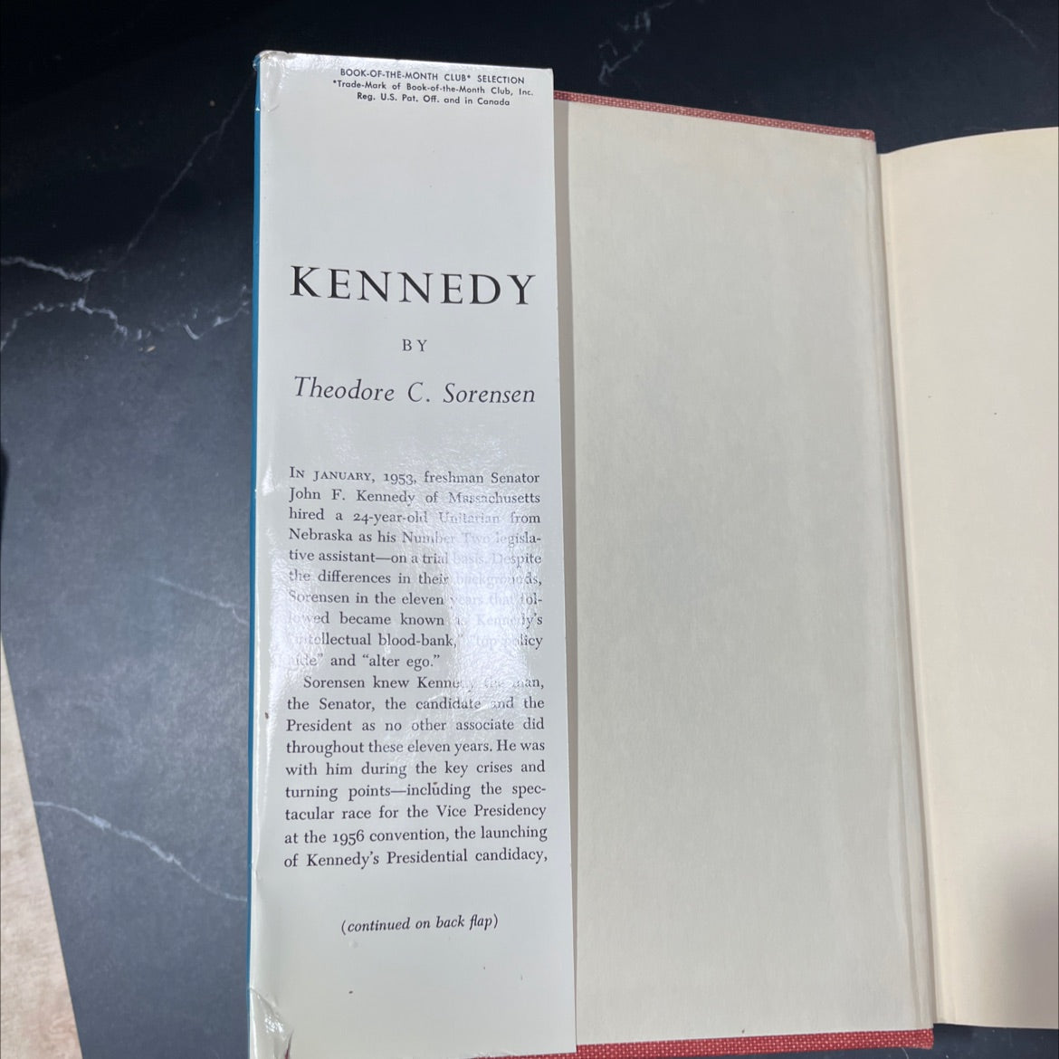 kennedy book, by theodore c. sorensen, 1965 Hardcover image 4