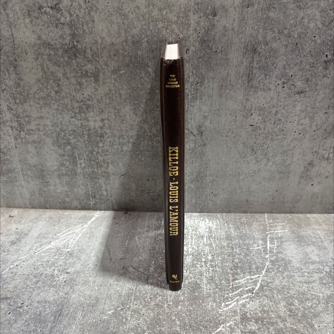 killoe book, by louis l'amour, 1986 Leather image 4