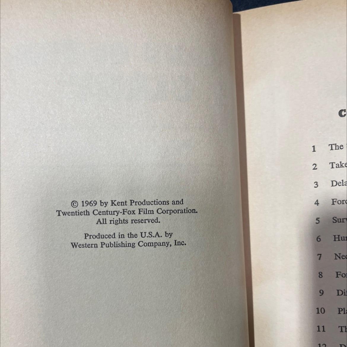 land of the giants flight of fear authorized edition book, by carl henry rathjen, 1969 Hardcover image 3