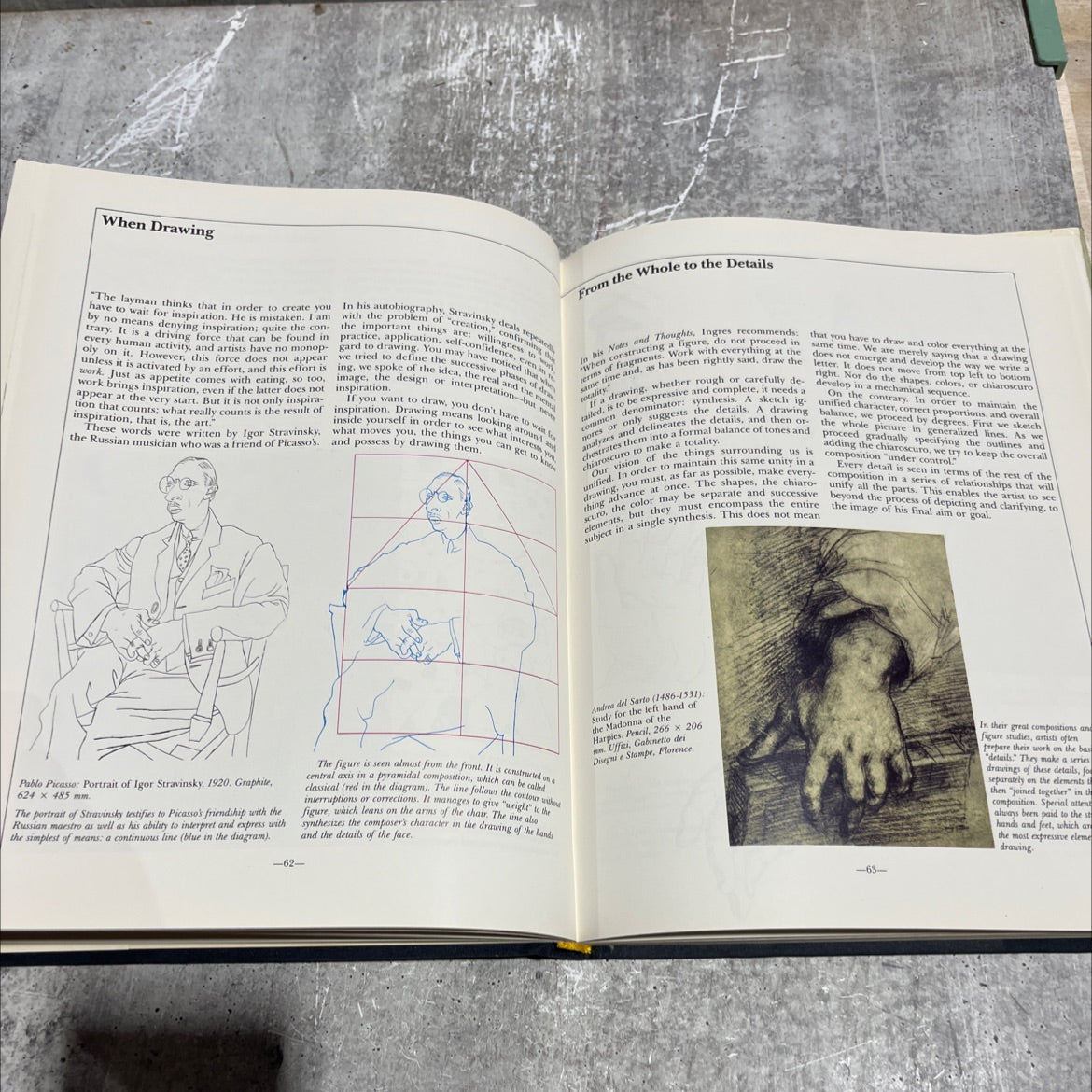 learning to see and draw book, by gaspare de fiore, 1984 Hardcover image 4