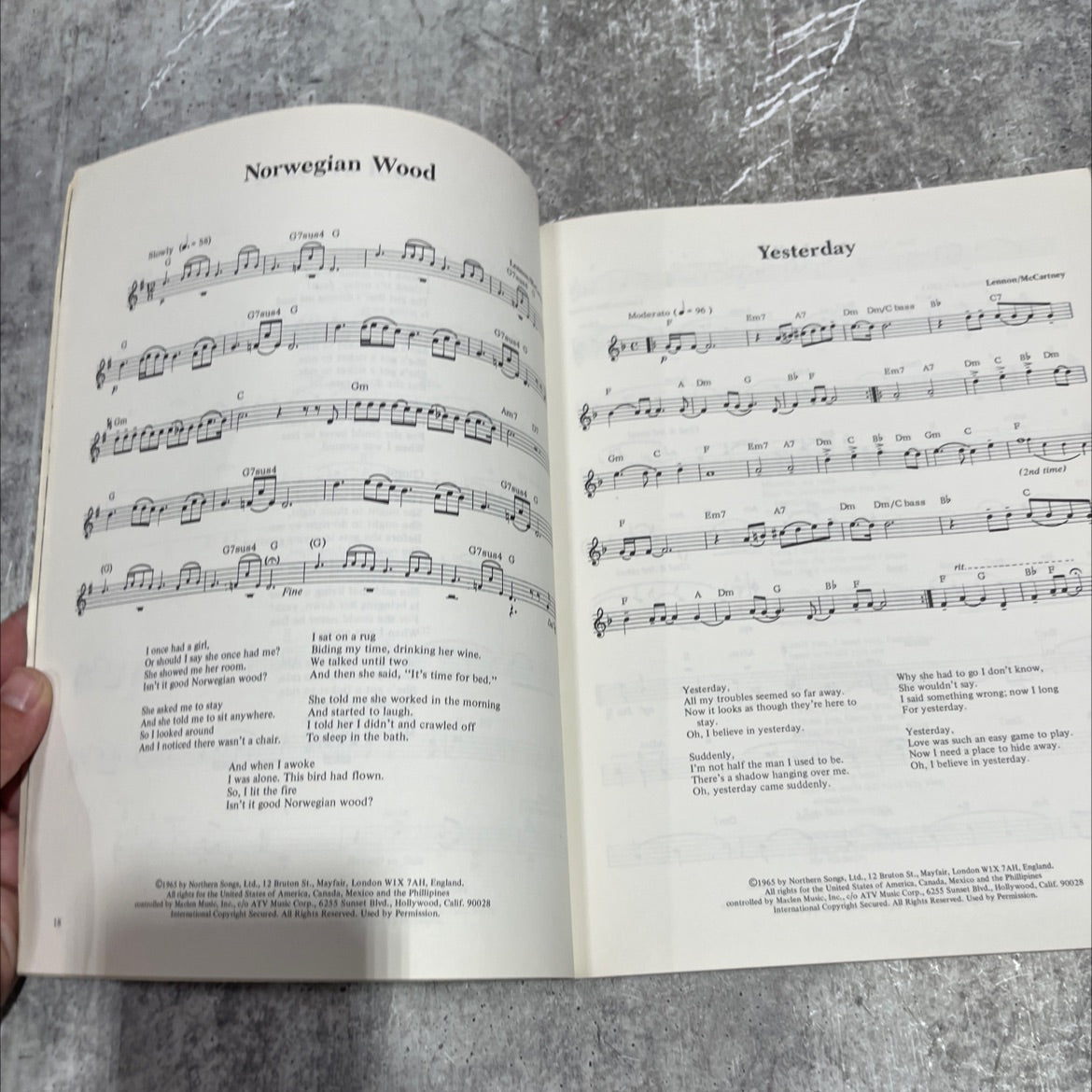 lennon & mccartney for recorder book, by Ralph Wm. Zeitlin, 1975 Paperback image 4