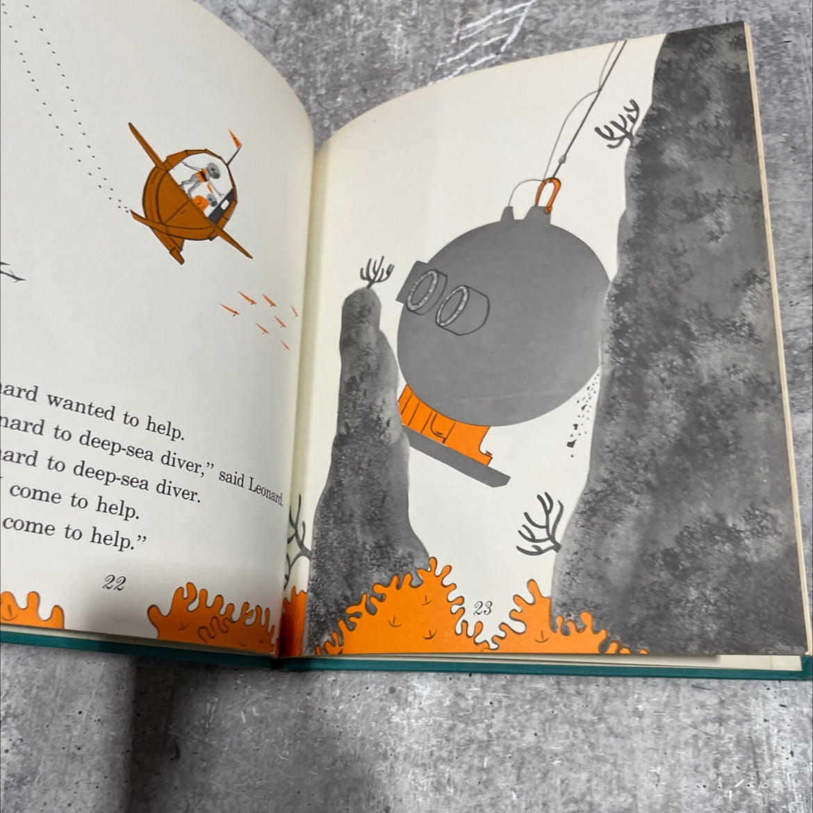 leonard and his time machine book, by gene darby, 1965 Hardcover image 4