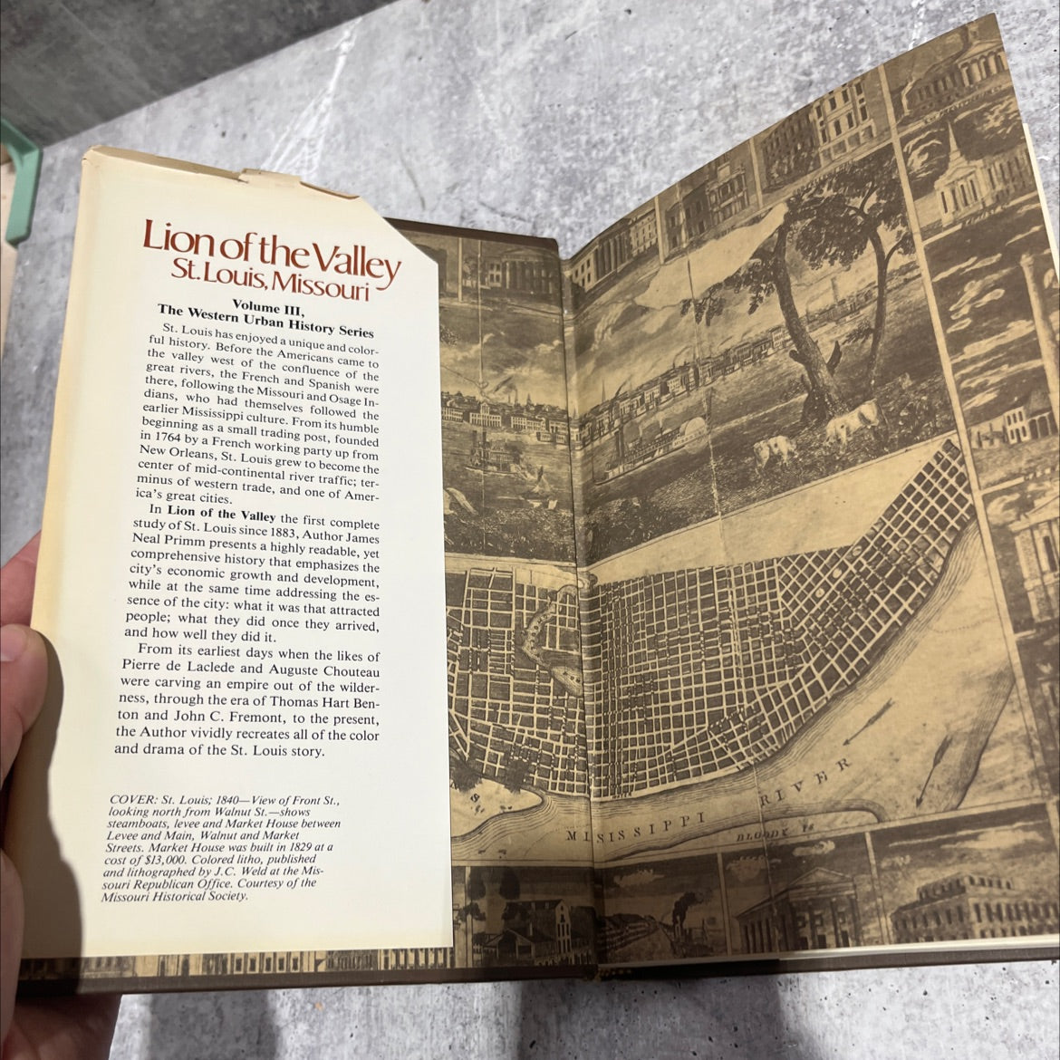 SIGNED lion of the valley book, by james neal primm, 1981 Hardcover, First Edition, Vintage image 4