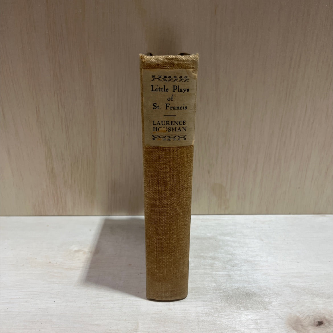 little plays of st. francis book, by laurence housman, 1970 Hardcover image 4