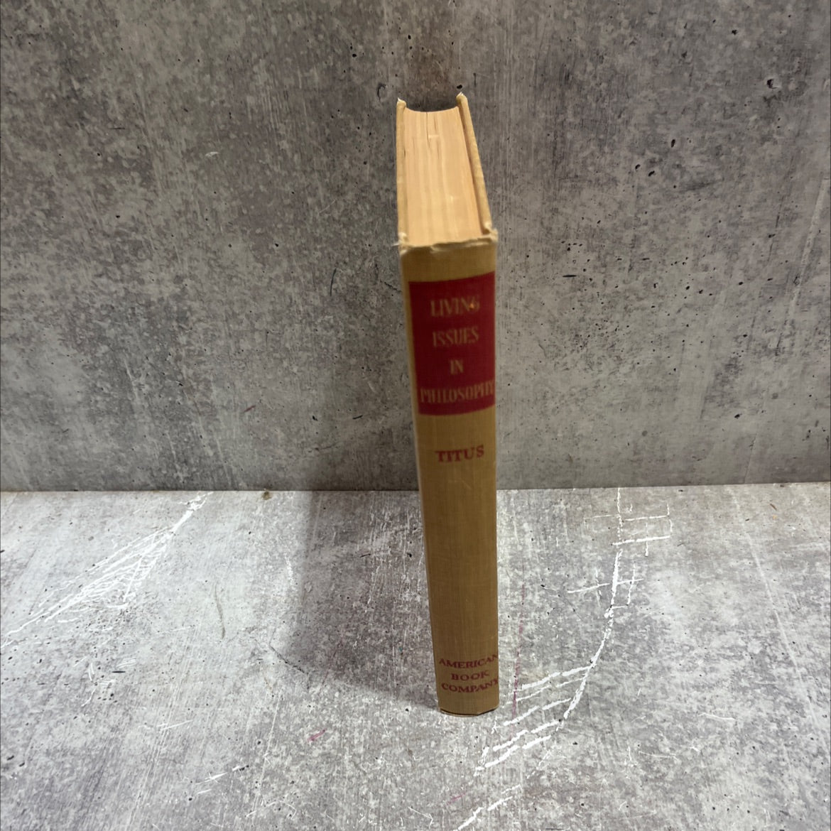 living issues in philosophy an introductory textbook book, by harold h. titus, 1946 Hardcover image 4