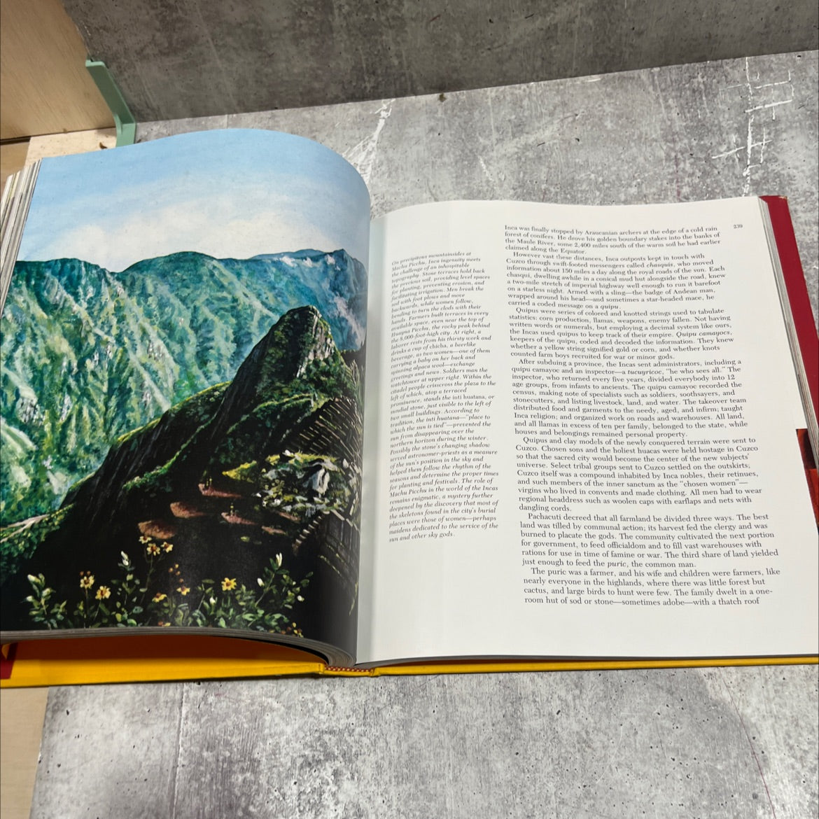 lost empires living tribes book, by National Geographic Society Staff, 1982 Hardcover image 4