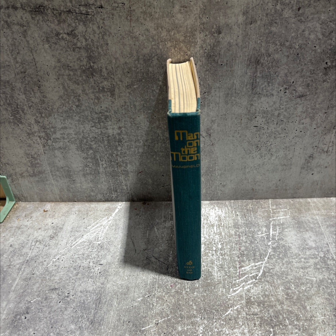 man on the moon book, by john m. mansfield, 1969 Hardcover image 4