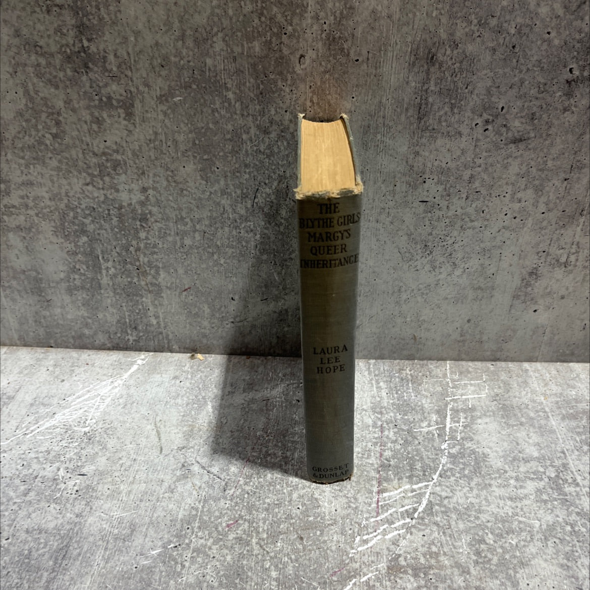 margy's queer inheritance or the worth of a name book, by laura lee hope, 1925 Hardcover image 4