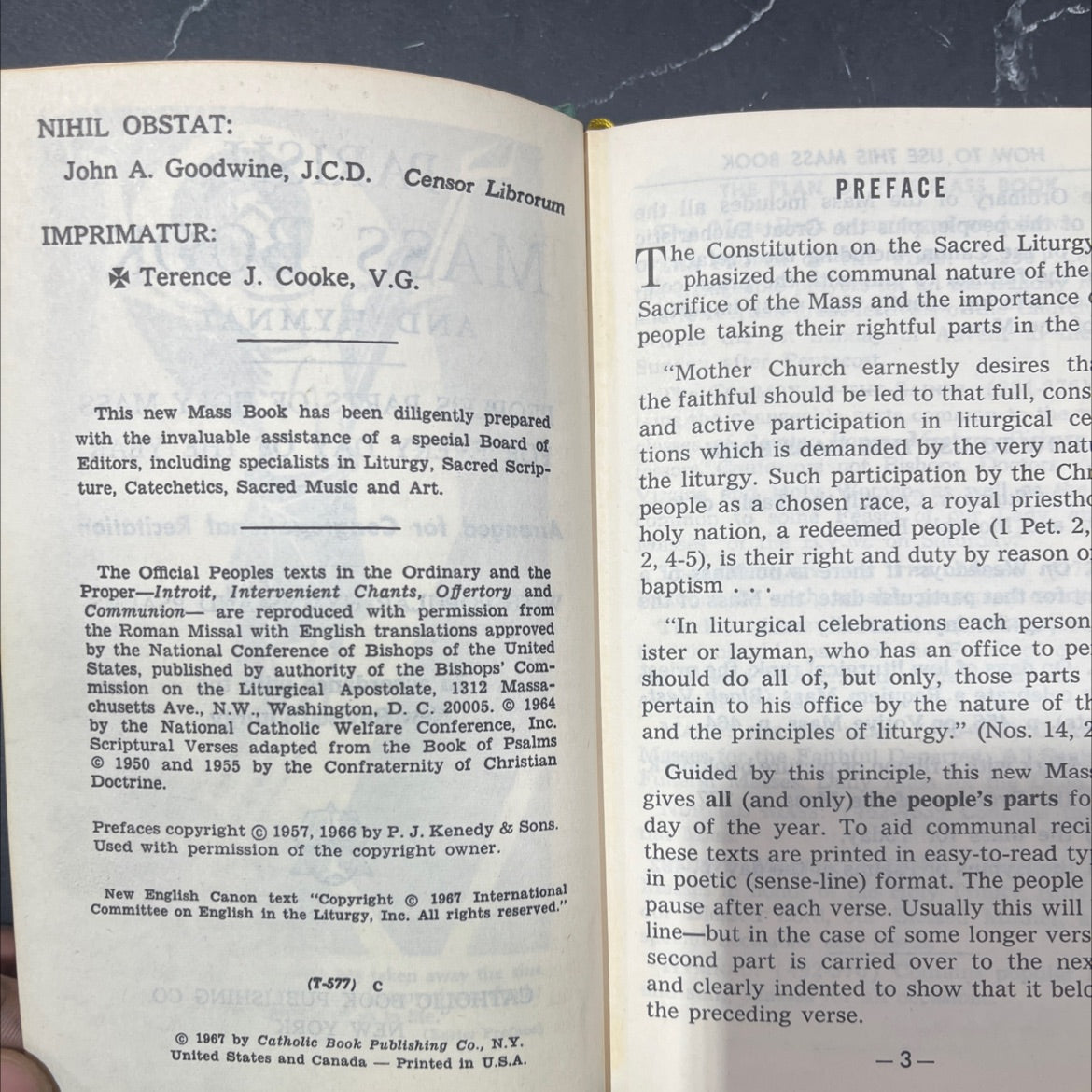 mass book and hymnal in the holy people's parts of holy mass for every day of the year book, by tateho jihim parishod image 3