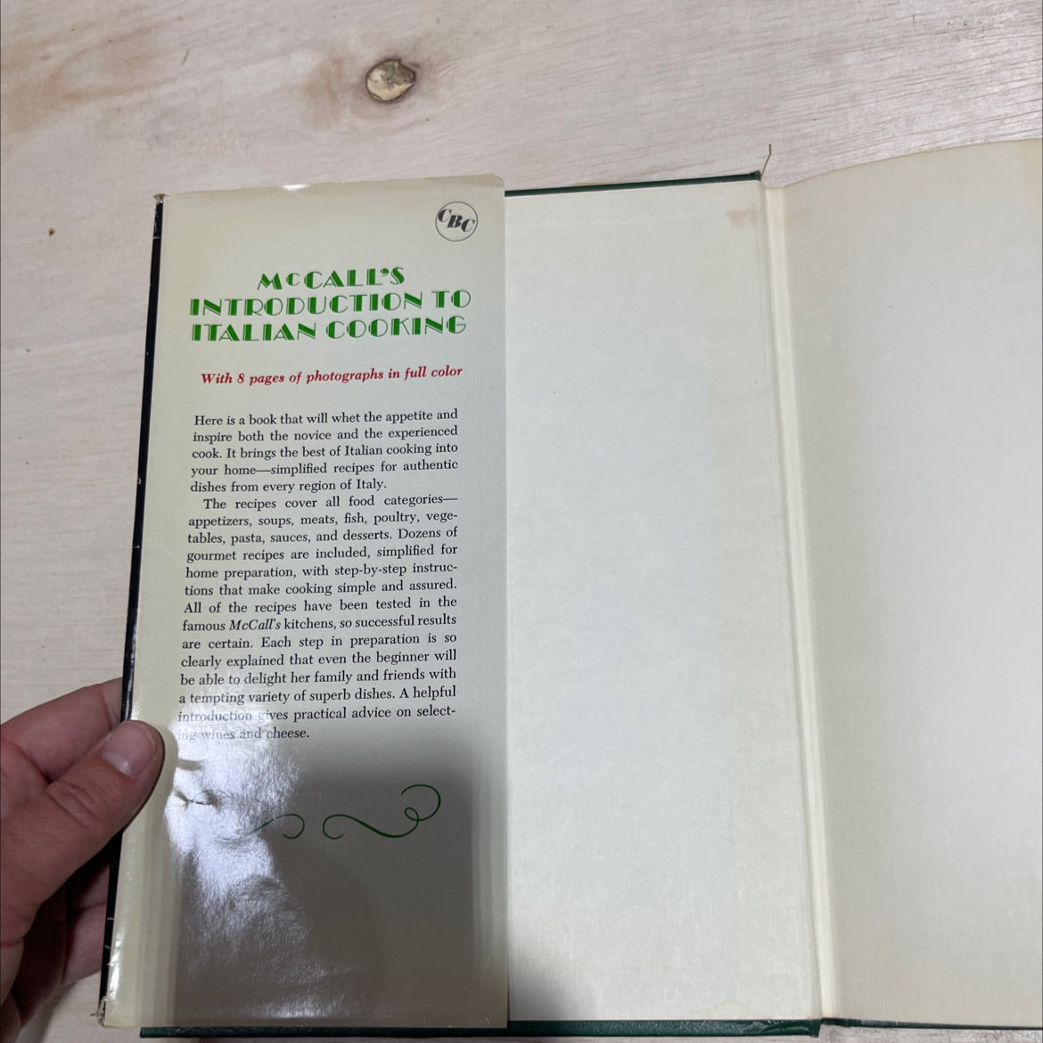 mccall's introduction to italian cooking book, by unknown, 1971 Hardcover image 4