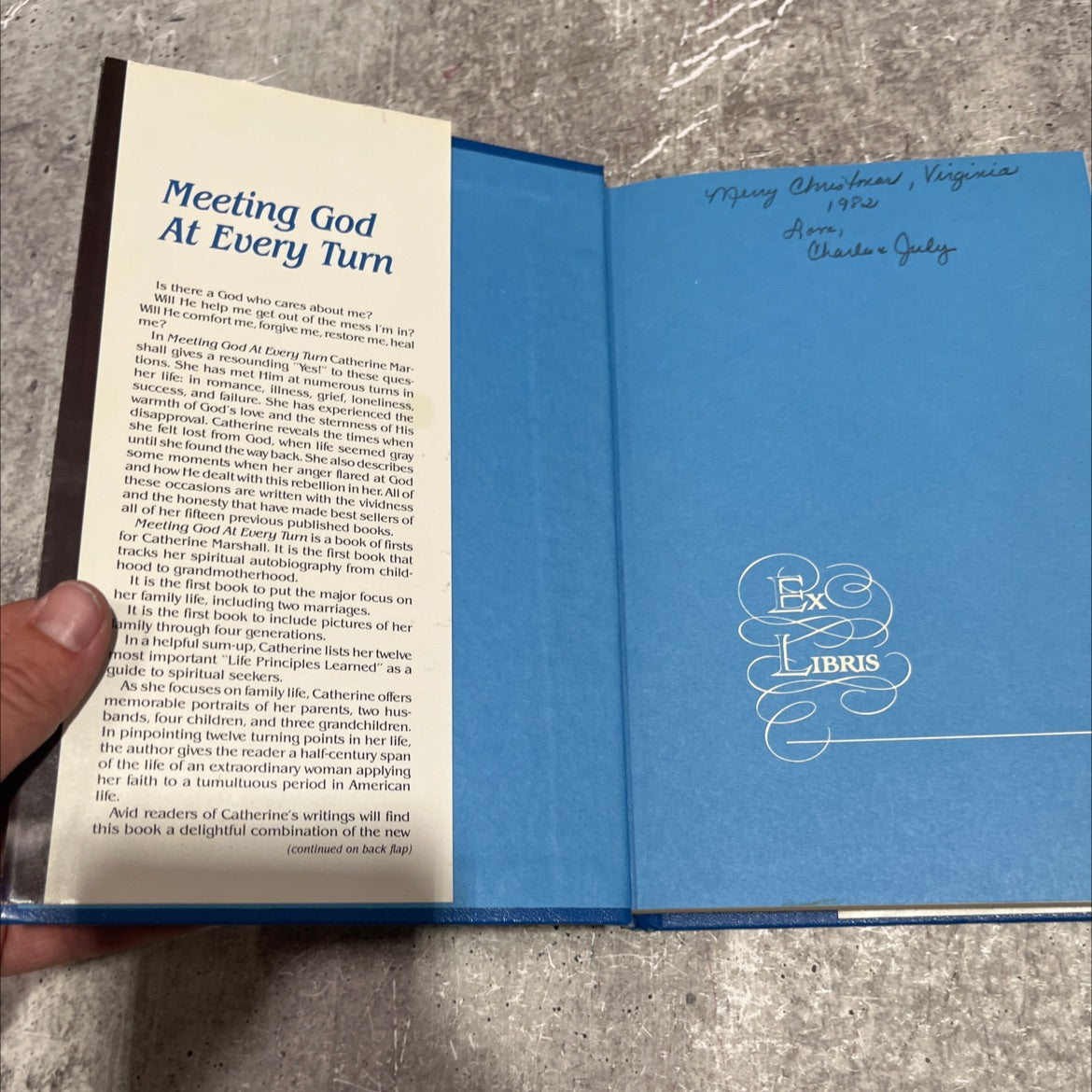 meeting god at every turn book, by catherine marshall, 1980 Hardcover image 4