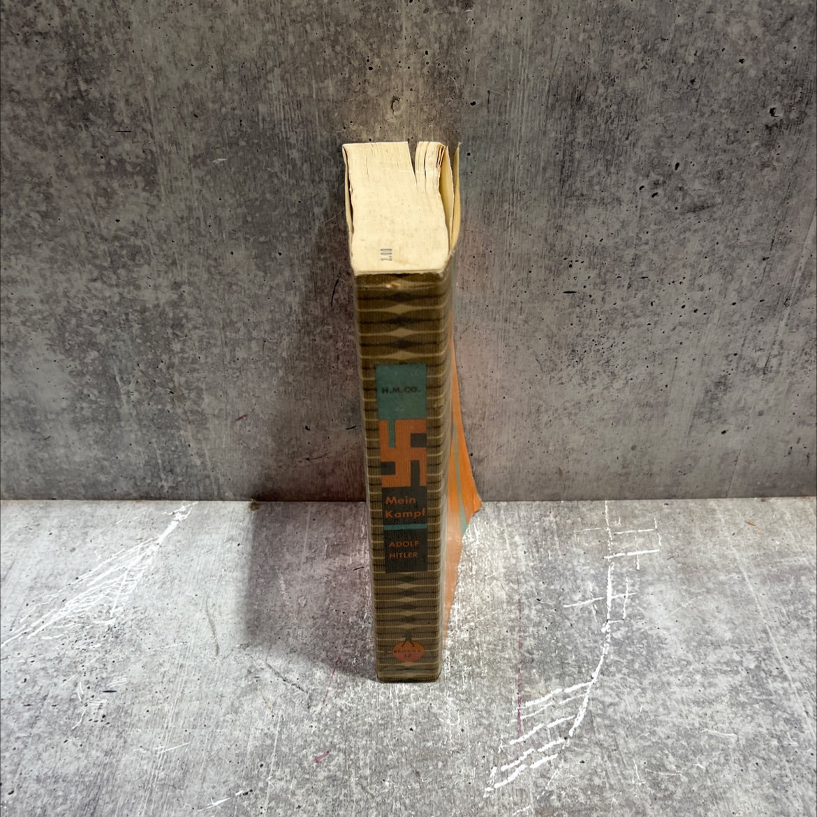 mein kampf book, by adolf hitler, 1943 Paperback image 4