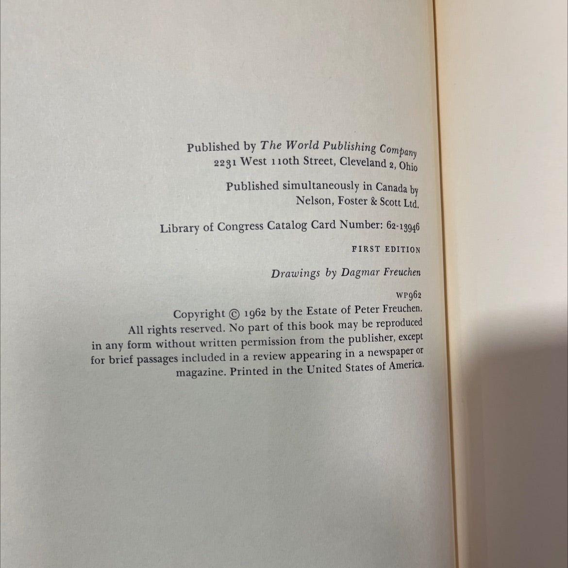 men of the frozen north book, by Peter Freuchen, 1962 Hardcover, Vintage image 3