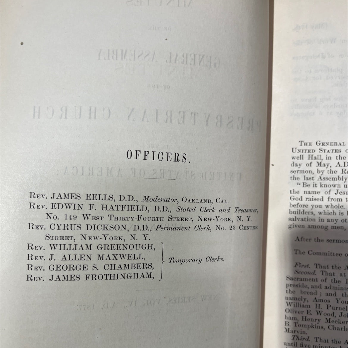 minutes of the general assembly of the presbyterian church in the united states of america with an appendix new series image 3