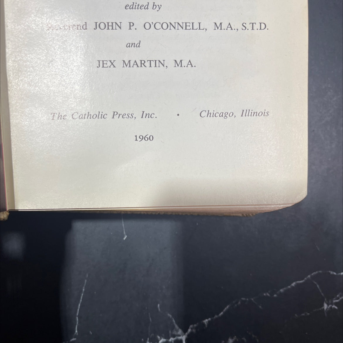 missal containing all the masses for sundays and for holy days of obligation book, by reverend john p. o'connell, m.a., image 3