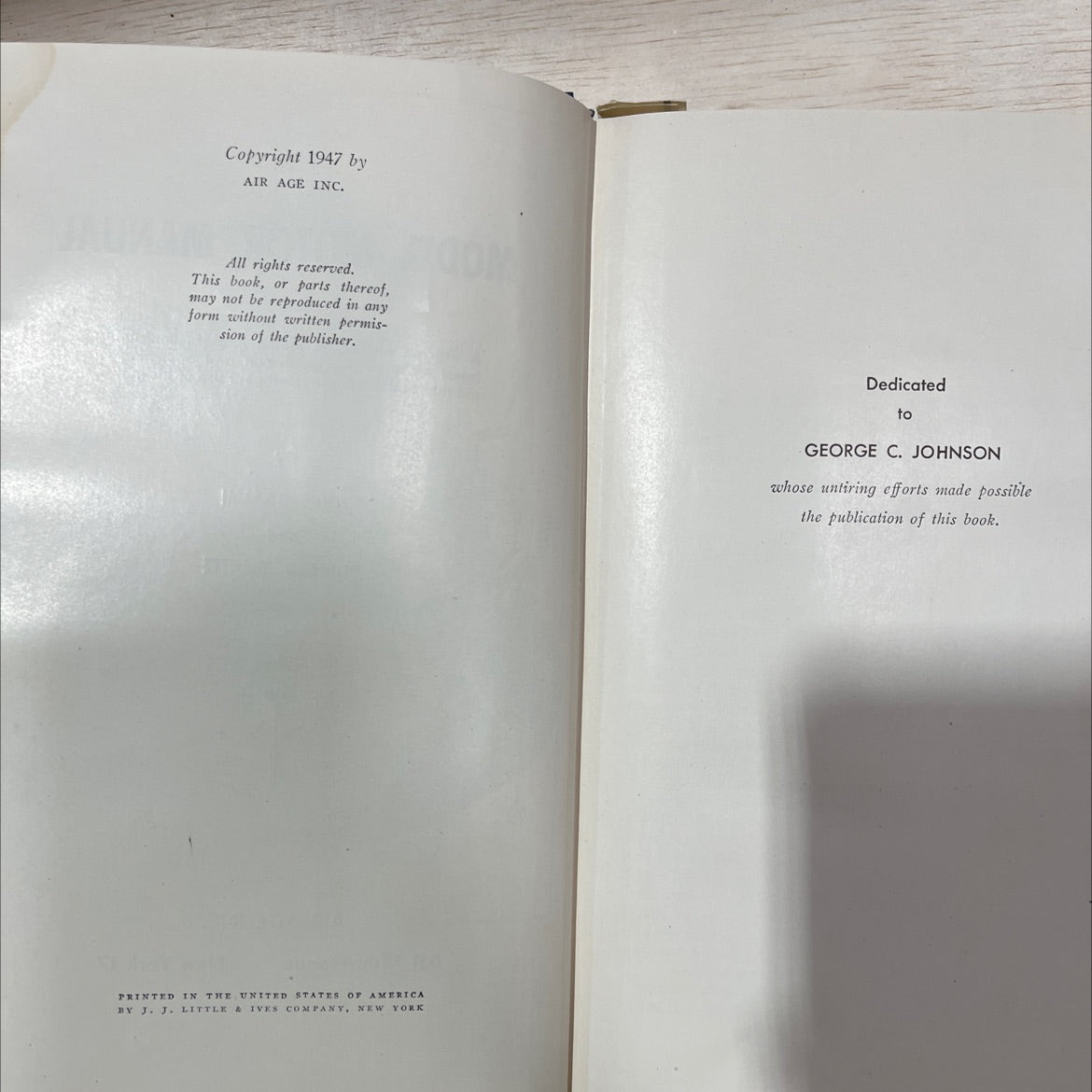 model motor manual book, by louis garami, howard mcentee, 1947 Hardcover, Vintage, Heavily Used image 3