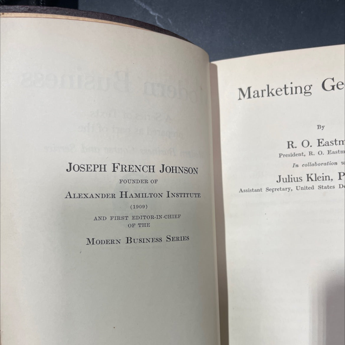 modern business a series of texts prepared as part of the modern business course and service book, by r. o. eastm, 1909 image 3