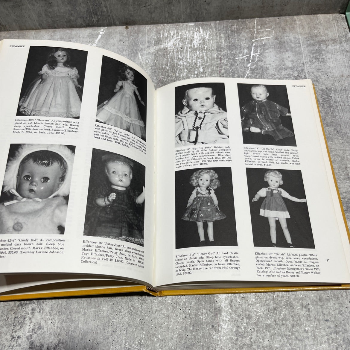 modern collector's dolls book, by Patricia R. Smith, 1973 Hardcover image 4