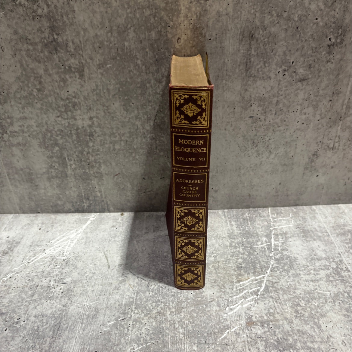 modern eloquence founded by thomas b. reed volume seven addresses book, by unknown, 1923 Hardcover image 4