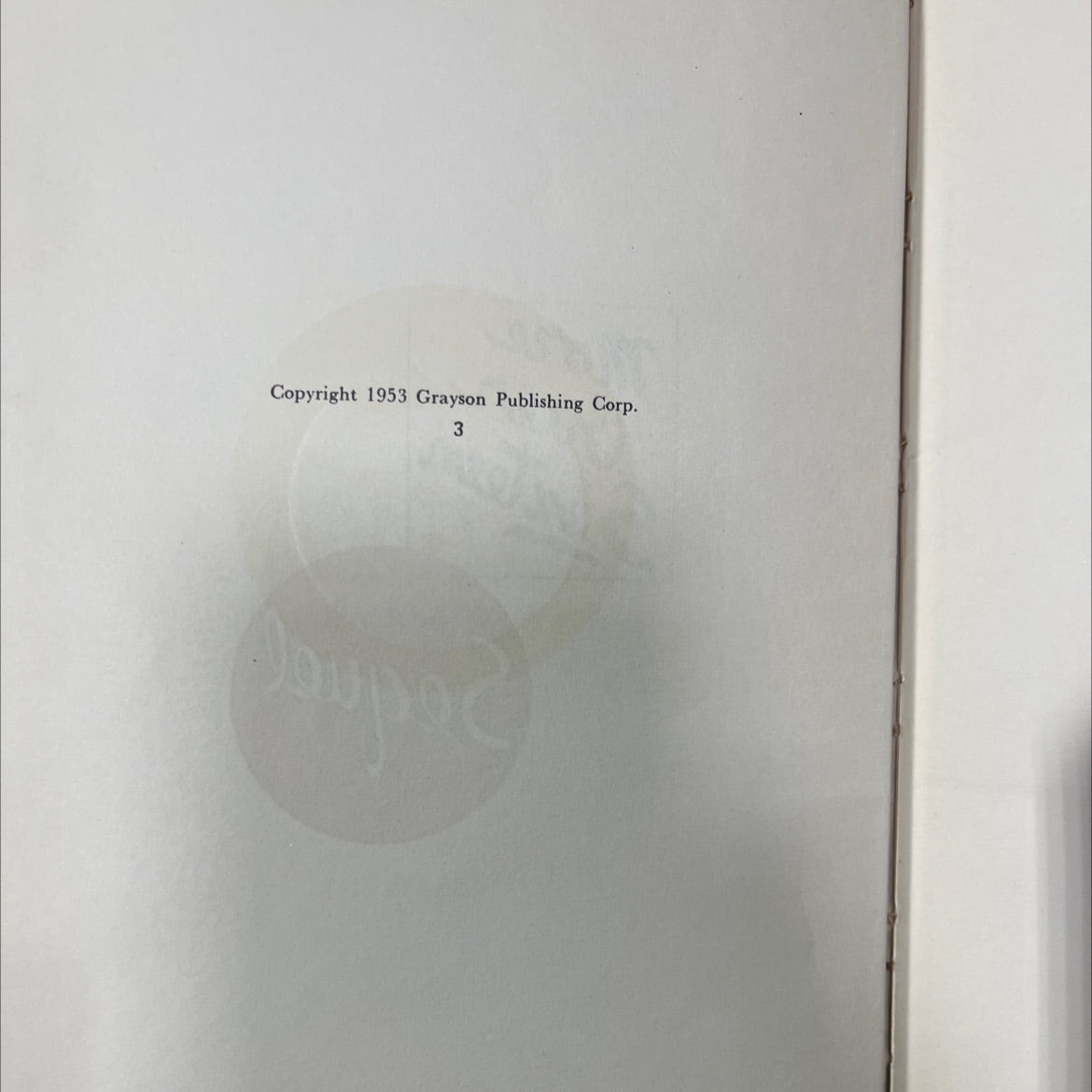 more over sexteen sequel book, by unknown, 1953 Hardcover image 3