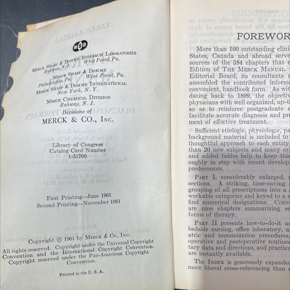 more states book, by charles e. lyght, m.d., 1961 Hardcover image 3