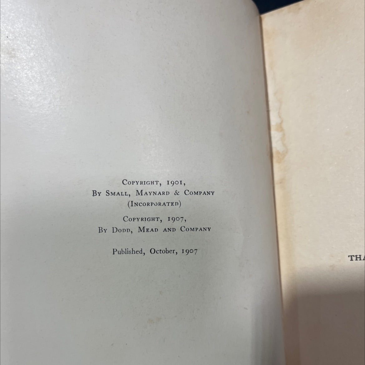 mother copyright book, by unknown, 1907 Hardcover image 3