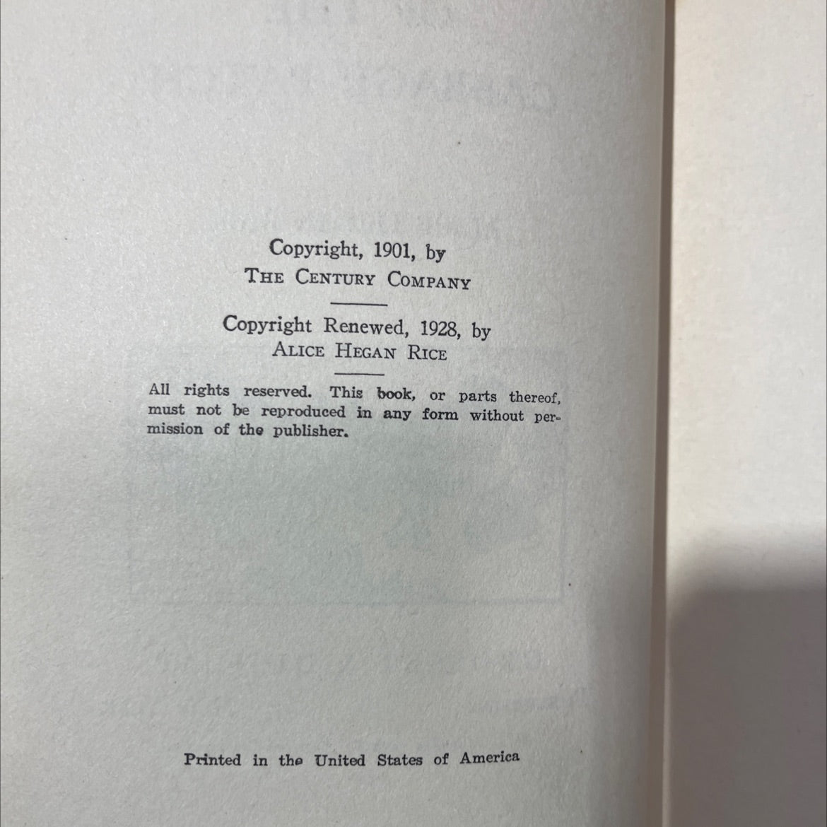 mrs. wiggs of the cabbage patch book, by alice hegan rice, 1928 Hardcover image 3