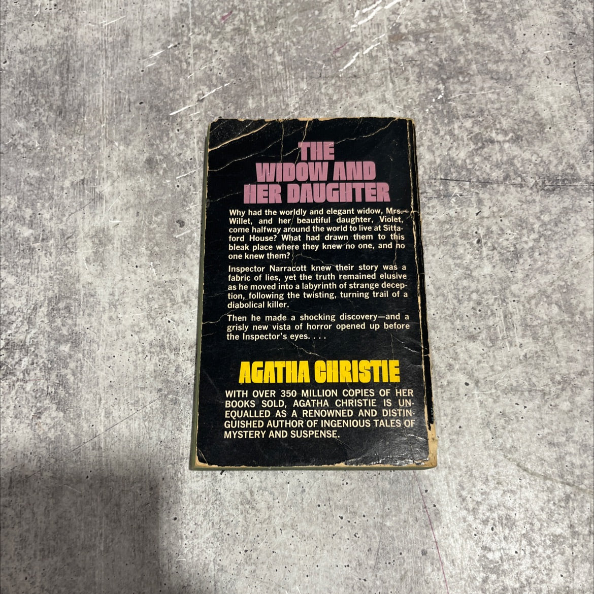 murder at hazelmoor book, by agatha christie, 1959 Paperback image 4