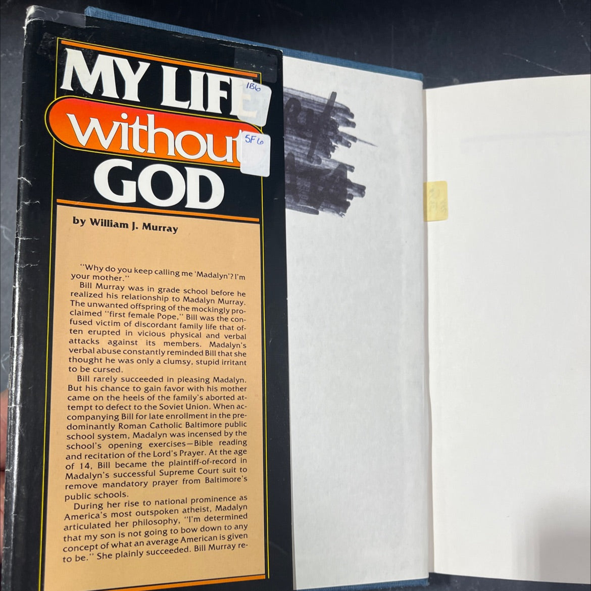 my life without god book, by william j. murray, 1982 Hardcover image 4