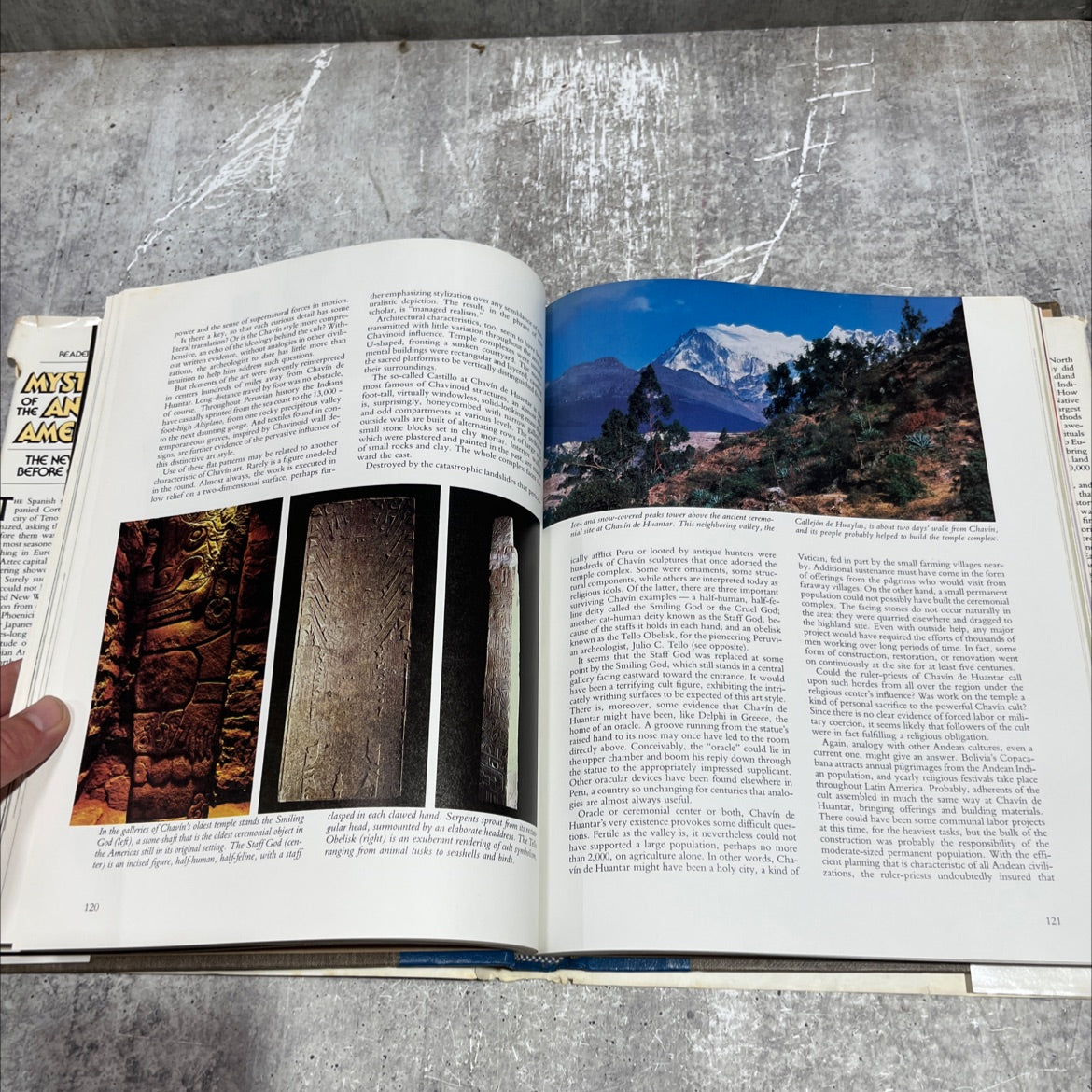 mysteries of the ancient americas book, by Reader's Digest Association, 1986 Hardcover image 4
