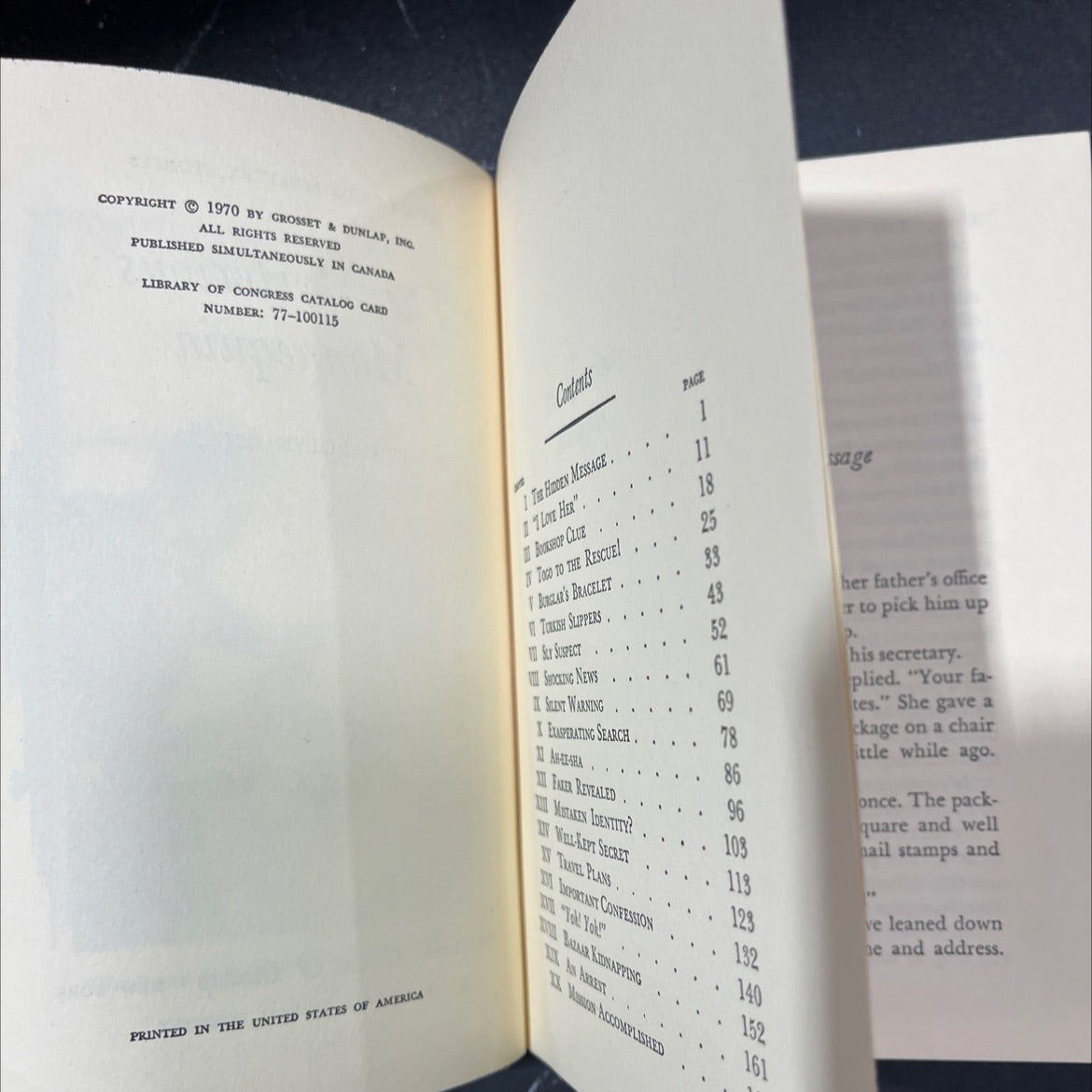 nancy drew mystery stories the mysterious mannequin book, by carolyn keene, 1970 Hardcover image 3