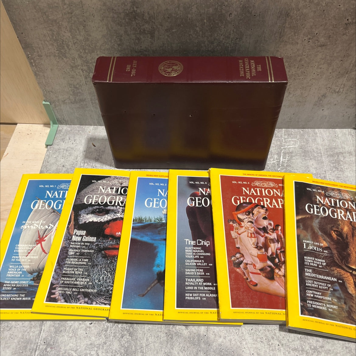 national geographic magazine book, by national geographic society, 1982 Paperback image 3